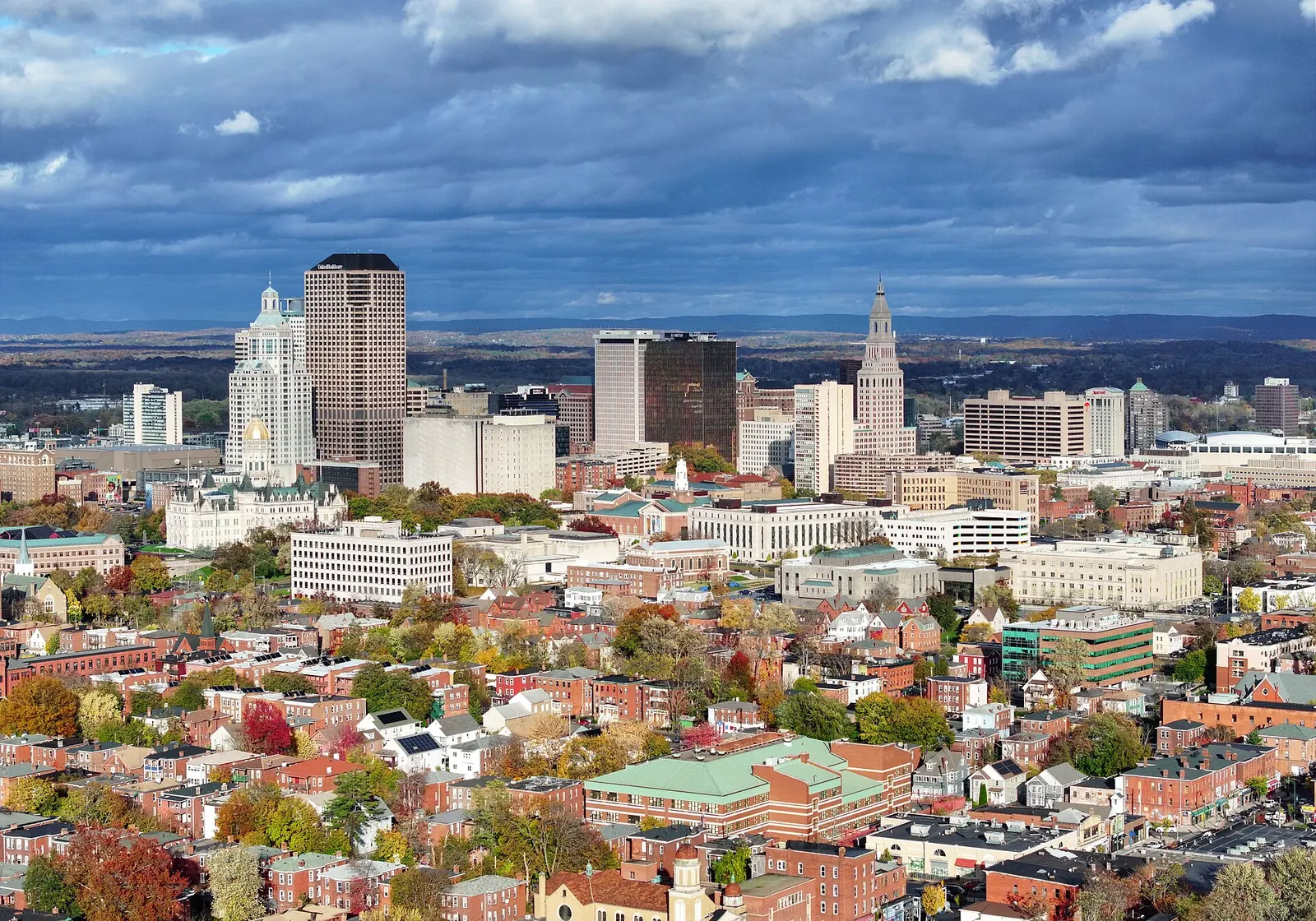 The Hartford, Connecticut skyline