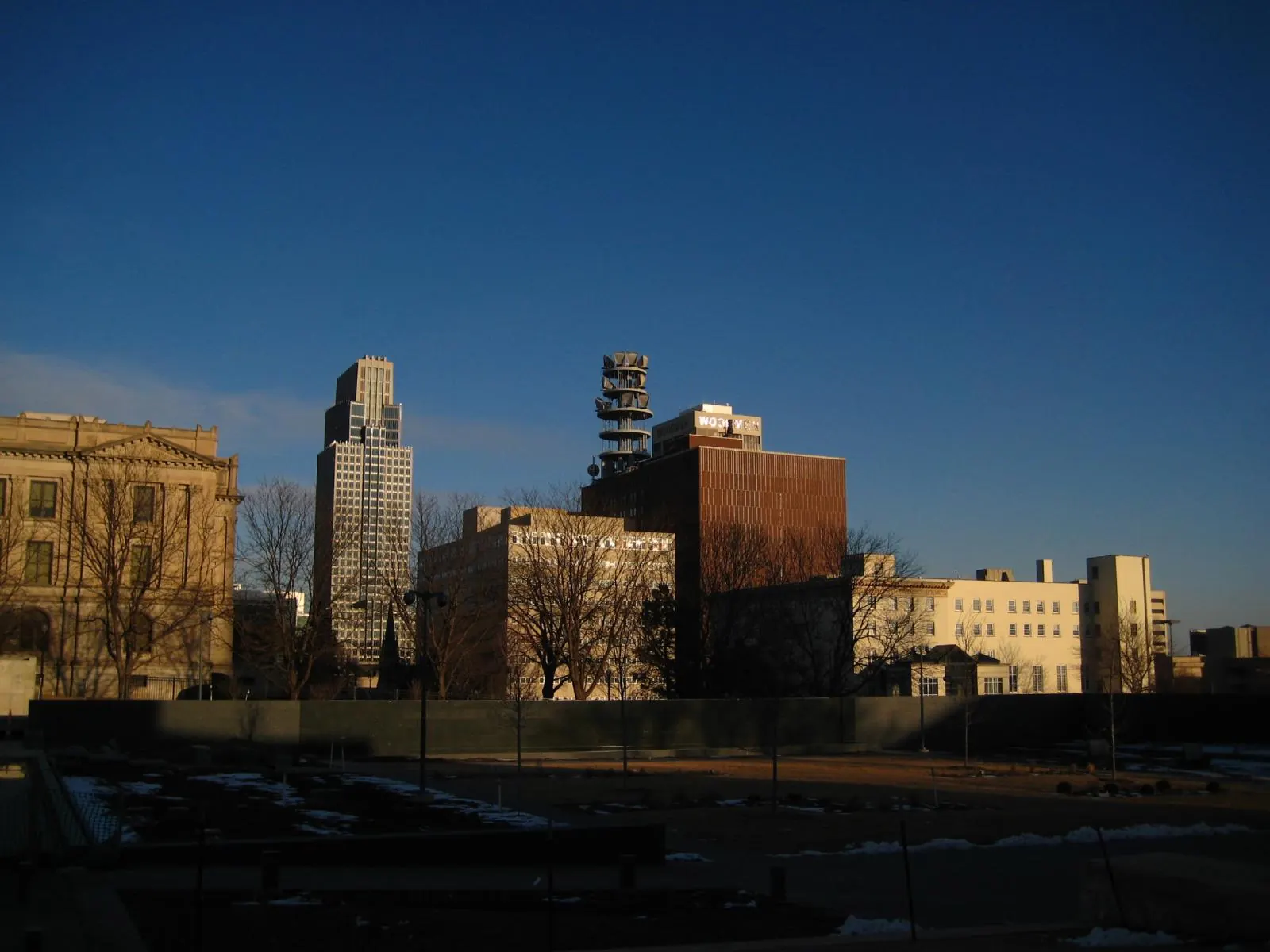The Omaha, Nebraska skyline